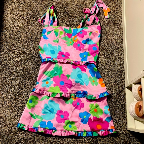 Show Me Your MuMu Dresses & Skirts - Lady Corset Mini Dress with adjustable straps from show me your mumu